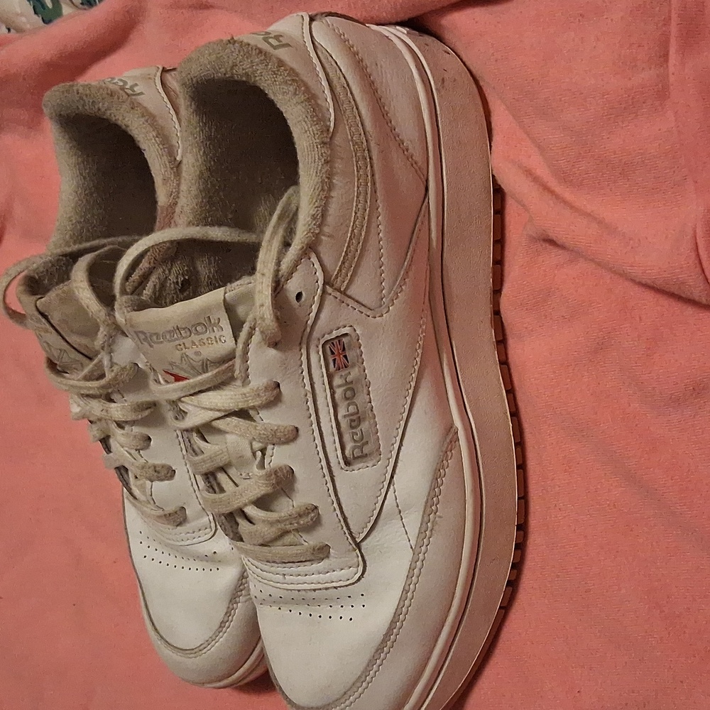 Reebok Classic Club C Mens Size 9 White